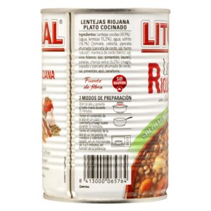Lentejas litoral a la Riojana
