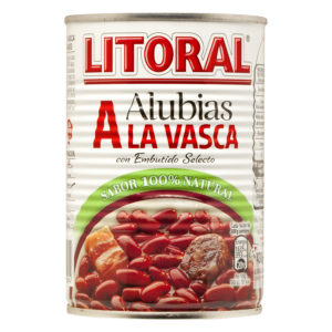 Alubias a la vasca Litoral