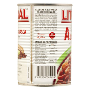 Alubias a la vasca Litoral