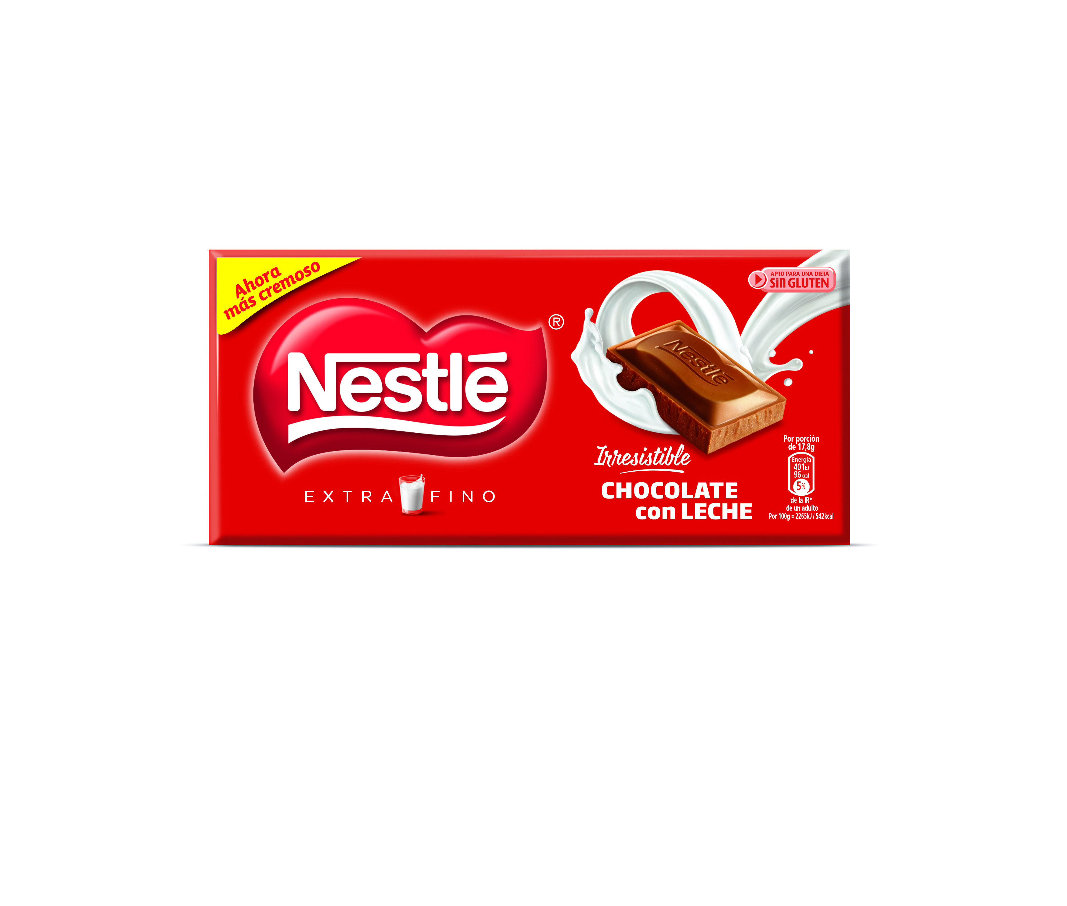 tableta chocolate con leche Nestle